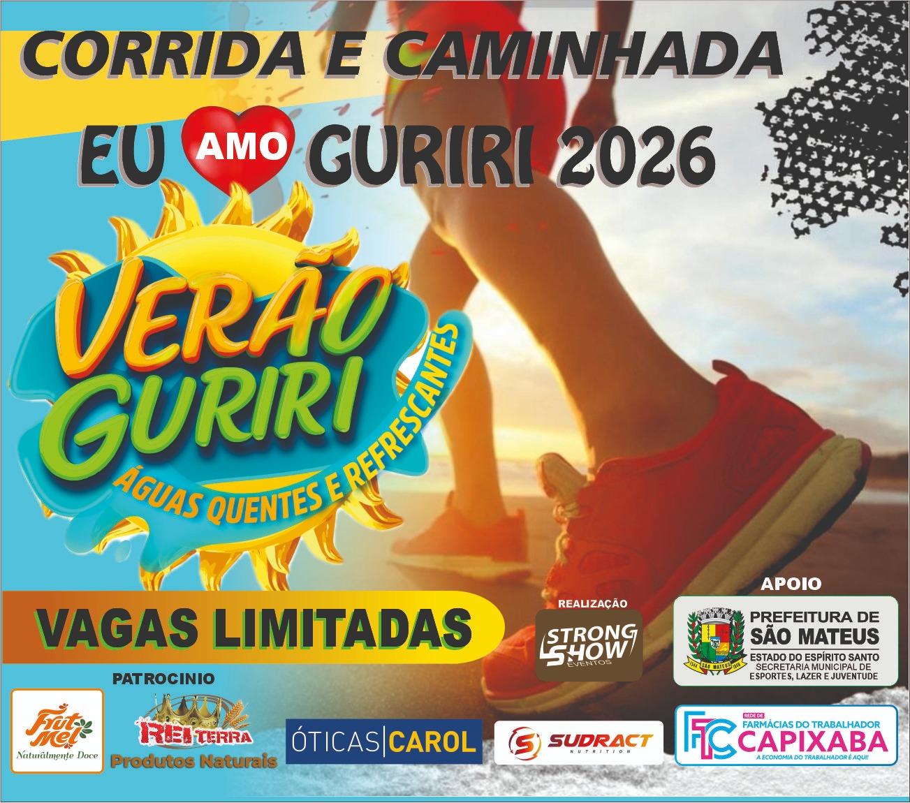 CORRIDA E CAMINHADA EU AMO GURIRI 2026