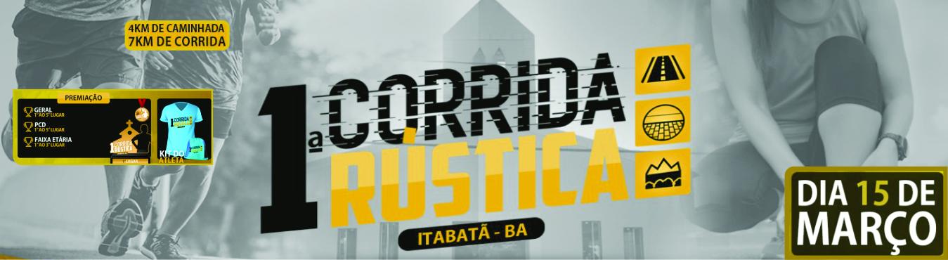 1ª Corrida Rústica de Itabatã - Bahia