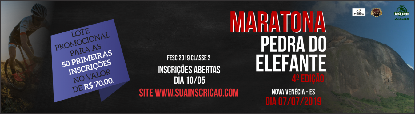 4º Maratona Pedra do Elefante 2019
