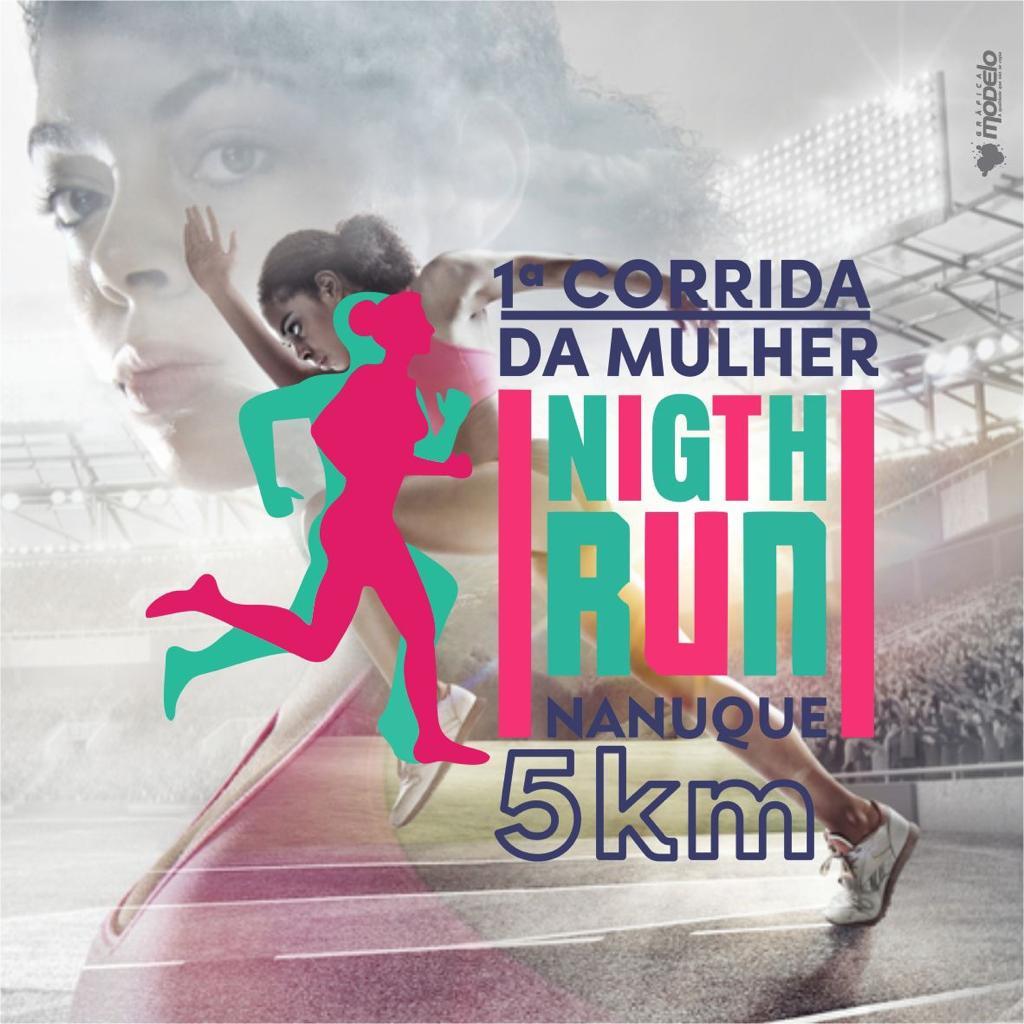 Banner 1° CORRIDA NOTURNA DA MULHER - 2022